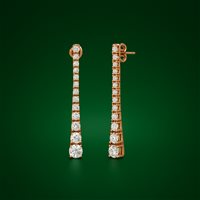 Boucles d'oreilles Namuri Femme DEGRADE in Or Diamante OR-DEG10/R